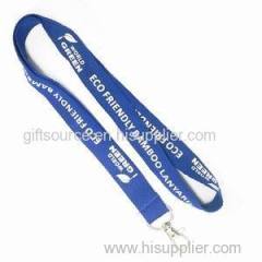 imprinted eco lanyards for ID card key chains mobile