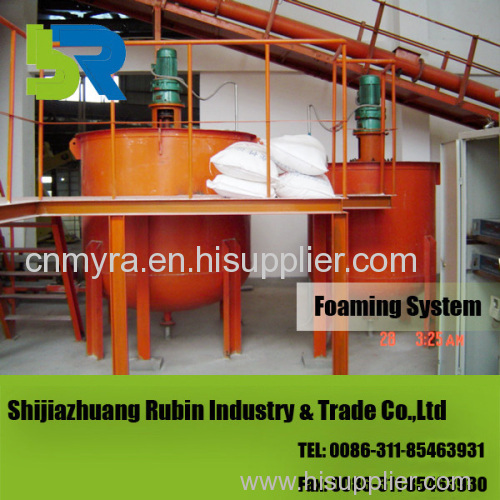 Gypsum board production line with quality guarantee