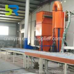 Gypsum plasterboard sheet manufacturing plant