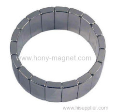 NdFeB Arc Magnet for Wind Power Generator