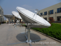 Newstar C/ Ku band satellite antenna 240cm
