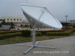 Newstar C/ Ku band satellite antenna 240cm