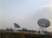 offset satellite dish antenna