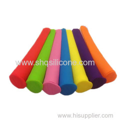 colorful professional silicone ice pop mold cream mould