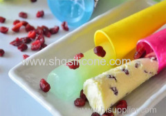 colorful professional silicone ice pop mold cream mould