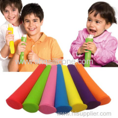 colorful professional silicone ice pop mold cream mould