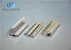 White Powder Coating Aluminum Extrusion Profile For Windows , Alloy 6063-T5