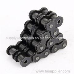 A series double row bush roller chains dark blue color with super quality good price ISO9001