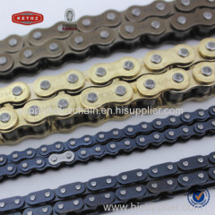 Color Box Packed Colored DIN standard Series Motorcycle Chain For Honda and Suzuki