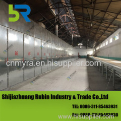 Paperbacked gypsum board line