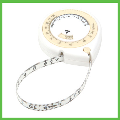 Drop shape plastic 150cm BMI tape measure