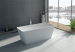 Freestanding Composite Resin Artificial Stone Bathtub