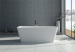 Freestanding Composite Resin Artificial Stone Bathtub