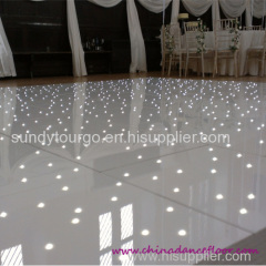 Tourgo white dance floor, starlit dance floor hire china dance floor supplier