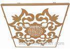 Ceiling / Roofing Engraved / Perforated Aluminum Panels Discoloration Resistant