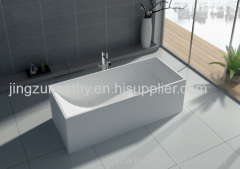 Freestanding Composite Resin Artificial Stone Bathtub