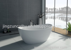 Freestanding Composite Resin Artificial Stone Bathtub