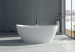 Freestanding Composite Resin Artificial Stone Bathtub