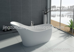 Freestanding Composite Resin Artificial Stone Bathtub