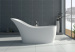 Freestanding Composite Resin Artificial Stone Bathtub