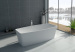 Freestanding Composite Resin Artificial Stone Bathtub