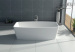 Freestanding Composite Resin Artificial Stone Bathtub