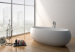 Freestanding Composite Resin Artificial Stone Bathtub