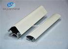 5.85 meter Door Frame Aluminum Extrusion Profile White Powder Coating