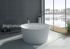 Freestanding Composite Resin Artificial Stone Bathtub