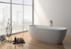 Freestanding Composite Resin Artificial Stone Bathtub