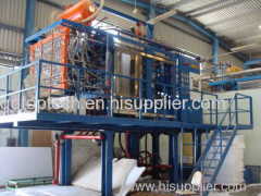 eps roof shape moudling machine for insulation roof panel