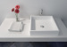 Freestanding Composite Resin Artificial Stone Basin