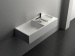 Freestanding Composite Resin Artificial Stone Basin