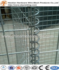 hot dipped galvanized Military Bastion Flood Wall HESCO Barrier hesco container hesco bascade