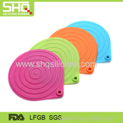 High quality silicone round mat