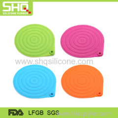 High quality silicone round mat