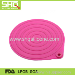 High quality silicone round mat