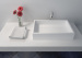 Freestanding Composite Resin Artificial Stone Basin