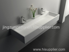 Freestanding Composite Resin Artificial Stone Basin