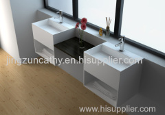 Freestanding Composite Resin Artificial Stone Basin