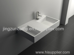 Freestanding Composite Resin Artificial Stone Basin