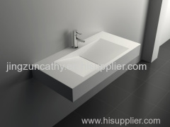 Freestanding Composite Resin Artificial Stone Basin