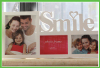 3 Photos Black/White Plastic Smail Photo Frames