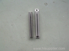 packaging machinery sealing jaws