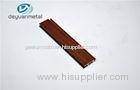 6063 T5 / T6 Wood Grain Aluminum Door Frames For Office Sliding Door