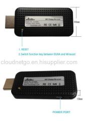 Cloudnetgo measy a2w ezcast wifi display dongle miracast dlna ezcast tv dongle for iphone /sumsung /tablet pc