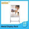 recyclable floor standing poster display frame metal display rack a - boards