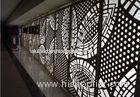 Custom Made Exterior Wall Cladding Perforated Aluminum Panels 4-30mm Thickness