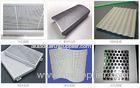 White Fireproof Punching / Perforated Aluminum Panels For Building Decoration