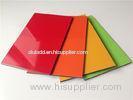 High Gross 3mm / 4mm / 5mm / 6mm Aluminum Sandwich Panel red / green / orange